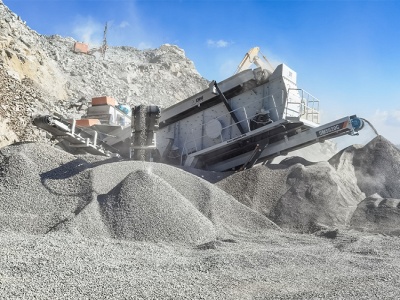 what is the machinery used for rock sand 