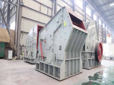 specification for static crushing and screening equipments ...